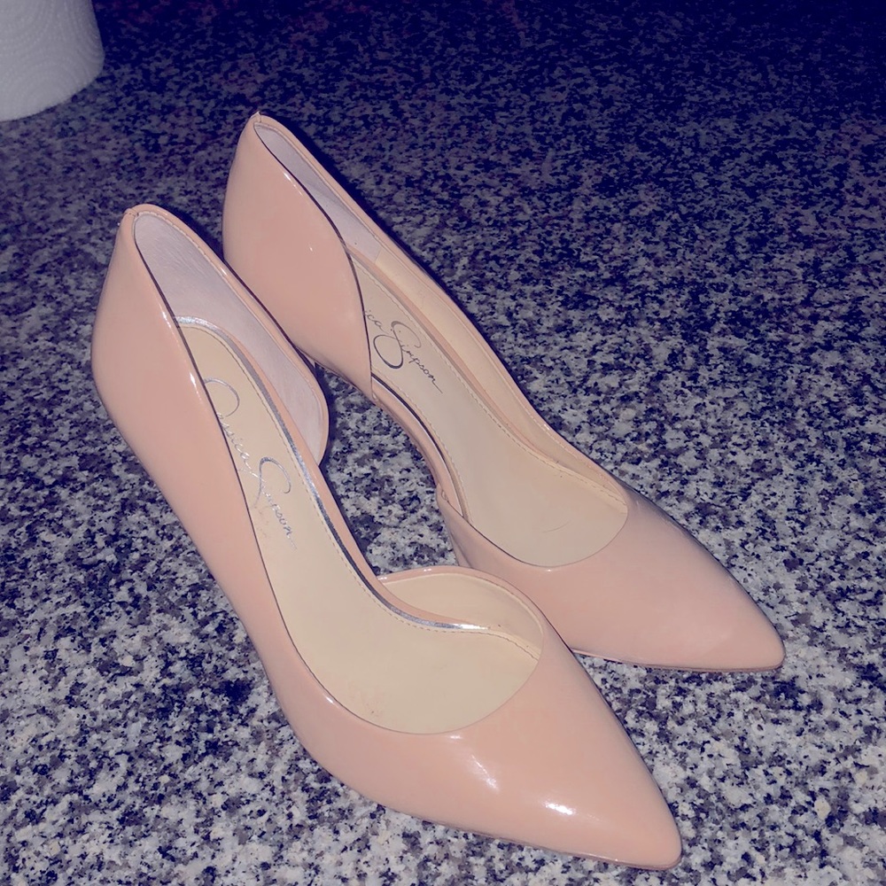 Jessica Simpson nude heels
